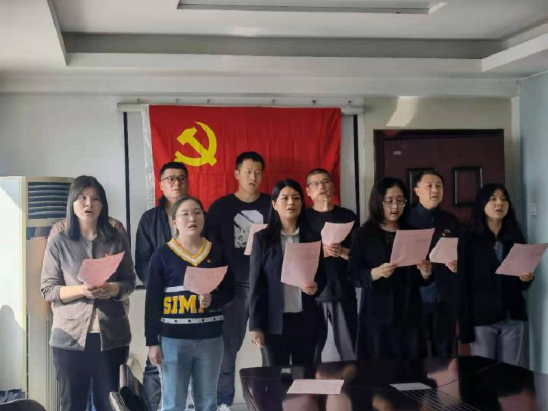 鄭州建投工程咨詢公司黨支部開展“唱紅歌、頌經(jīng)典”黨史學習教育活動